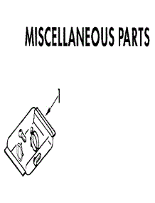 Miscellaneous parts for Kenmore Dishwasher 665.1681591 (6651681591, 665 1681591) from AppliancePartsPros.com