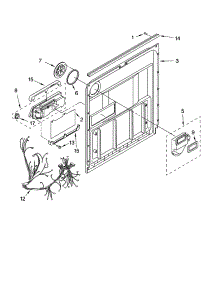 Door And Latch Parts parts for Kenmore Dishwasher 665.16032401 (66516032401, 665 16032401) from AppliancePartsPros.com