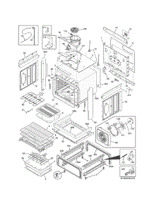 Body parts for Kenmore Range 790.42603310 (79042603310, 790 42603310) from AppliancePartsPros.com