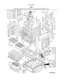 Body parts for Kenmore Range 790.42763515 (79042763515, 790 42763515) from AppliancePartsPros.com