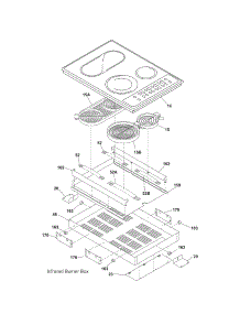 Maintop parts for Kenmore Cooktop 790.43999402 (79043999402, 790 43999402) from AppliancePartsPros.com