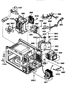 Oven Interior parts for Kenmore Microwave 721.8954190 (7218954190, 721 8954190) from AppliancePartsPros.com