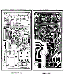 Control Circuit Board parts for Kenmore Microwave 721.89542590 (72189542590, 721 89542590) from AppliancePartsPros.com