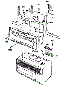 Installation parts for Kenmore Microwave 721.89940490 (72189940490, 721 89940490) from AppliancePartsPros.com