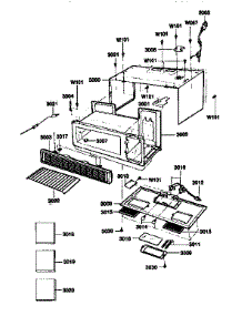 Oven Cavity parts for Kenmore Microwave 721.89941490 (72189941490, 721 89941490) from AppliancePartsPros.com