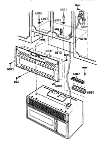 Installation parts for Kenmore Microwave 721.89941490 (72189941490, 721 89941490) from AppliancePartsPros.com