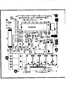 Power And Control Circuit Board parts for Kenmore Microwave 721.89941490 (72189941490, 721 89941490) from AppliancePartsPros.com