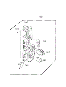 Latch Board Parts parts for Kenmore Microwave 721.89942490 (72189942490, 721 89942490) from AppliancePartsPros.com
