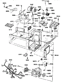 Interior Parts (Ii) parts for Kenmore Microwave 721.89950590 (72189950590, 721 89950590) from AppliancePartsPros.com