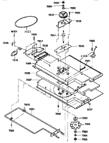 Plate Chamber Assembly parts for Kenmore Microwave 721.89950590 (72189950590, 721 89950590) from AppliancePartsPros.com