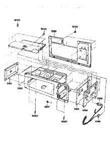 Interior Parts (Iii) parts for Kenmore Microwave 721.89951590 (72189951590, 721 89951590) from AppliancePartsPros.com