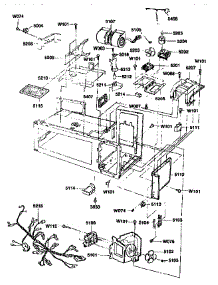 Interior Parts (Ii) parts for Kenmore Microwave 721.89951590 (72189951590, 721 89951590) from AppliancePartsPros.com
