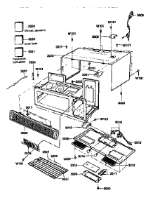 Oven Cavity parts for Kenmore Microwave 721.89952590 (72189952590, 721 89952590) from AppliancePartsPros.com