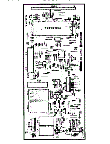 Circuit Board parts for Kenmore Microwave 721.89972590 (72189972590, 721 89972590) from AppliancePartsPros.com