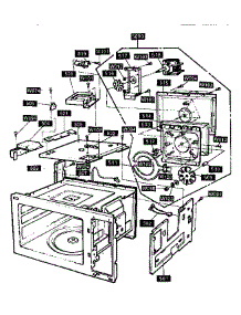 Oven Interior parts for Kenmore Microwave 721.89972590 (72189972590, 721 89972590) from AppliancePartsPros.com