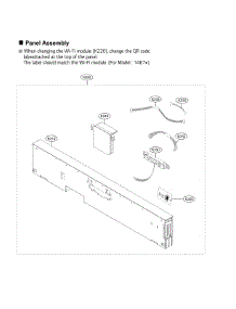 Panel Assembly parts for Kenmore Elite Dishwasher 72214357910 from AppliancePartsPros.com