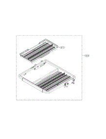 Cutlery Parts parts for Kenmore Dishwasher 722.14673710 (72214673710, 722 14673710) from AppliancePartsPros.com