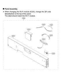 Panel Assembly parts for Kenmore Dishwasher 722.14677710 (72214677710, 722 14677710) from AppliancePartsPros.com