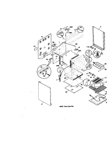 Body parts for Kenmore Range 790.95651001 (79095651001, 790 95651001) from AppliancePartsPros.com