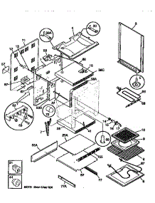 Body parts for Kenmore Range 790.95715890 (79095715890, 790 95715890) from AppliancePartsPros.com