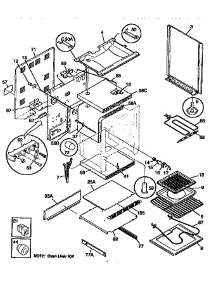 Body parts for Kenmore Range 790.95716890 (79095716890, 790 95716890) from AppliancePartsPros.com