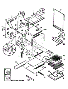 Body parts for Kenmore Range 790.95716890 (79095716890, 790 95716890) from AppliancePartsPros.com