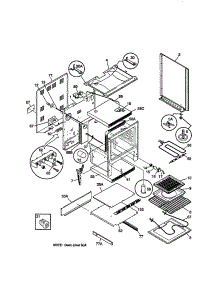 Body parts for Kenmore Range 790.95716891 (79095716891, 790 95716891) from AppliancePartsPros.com