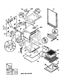Body parts for Kenmore Range 790.95738890 (79095738890, 790 95738890) from AppliancePartsPros.com