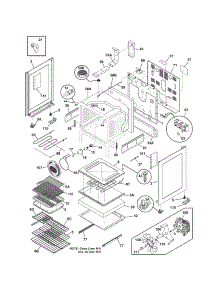 Body parts for Kenmore Range 790.96599602 (79096599602, 790 96599602) from AppliancePartsPros.com