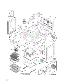 Body parts for Kenmore Range 790.96629700 (79096629700, 790 96629700) from AppliancePartsPros.com