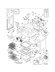 Body parts for Kenmore Range 790.96633700 (79096633700, 790 96633700) from AppliancePartsPros.com