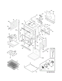 Lower Oven parts for Kenmore Wall Oven 790.47903605 (79047903605, 790 47903605) from AppliancePartsPros.com