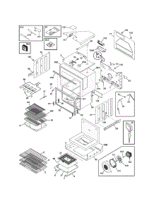 Upper Oven parts for Kenmore Wall Oven 790.47912600 (79047912600, 790 47912600) from AppliancePartsPros.com