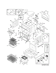 Upper Oven parts for Kenmore Wall Oven 790.47912602 (79047912602, 790 47912602) from AppliancePartsPros.com