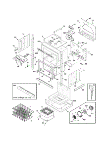 Lower Oven parts for Kenmore Wall Oven 790.47912603 (79047912603, 790 47912603) from AppliancePartsPros.com