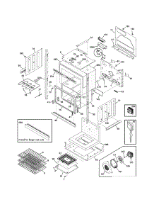 Lower Oven parts for Kenmore Wall Oven 790.47913602 (79047913602, 790 47913602) from AppliancePartsPros.com