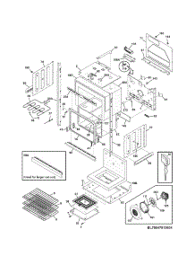 Lower Oven parts for Kenmore Wall Oven 790.47913604 (79047913604, 790 47913604) from AppliancePartsPros.com