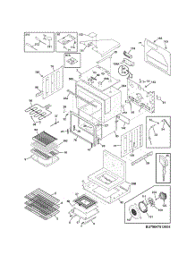 Upper Oven parts for Kenmore Wall Oven 790.47913605 (79047913605, 790 47913605) from AppliancePartsPros.com