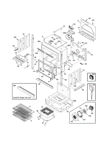 Lower Oven parts for Kenmore Wall Oven 790.47914600 (79047914600, 790 47914600) from AppliancePartsPros.com