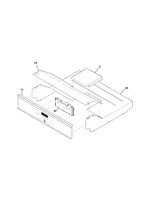 Control Panel parts for Kenmore Wall Oven 790.48089001 (79048089001, 790 48089001) from AppliancePartsPros.com