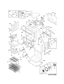 Upper Oven parts for Kenmore Wall Oven 790.48123800 (79048123800, 790 48123800) from AppliancePartsPros.com