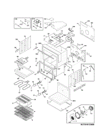 Upper Oven parts for Kenmore Wall Oven 790.48129800 (79048129800, 790 48129800) from AppliancePartsPros.com