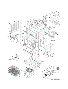 Lower Oven parts for Kenmore Wall Oven 790.48133800 (79048133800, 790 48133800) from AppliancePartsPros.com