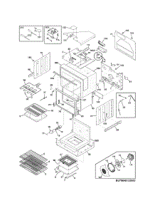 Upper Oven parts for Kenmore Wall Oven 790.48133800 (79048133800, 790 48133800) from AppliancePartsPros.com