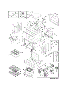 Upper Oven parts for Kenmore Wall Oven 790.48143800 (79048143800, 790 48143800) from AppliancePartsPros.com