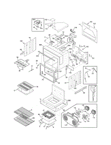 Upper Oven parts for Kenmore Wall Oven 790.48143801 (79048143801, 790 48143801) from AppliancePartsPros.com