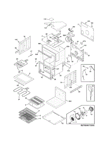 Upper Oven parts for Kenmore Wall Oven 790.48179000 (79048179000, 790 48179000) from AppliancePartsPros.com