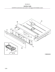 Control Panel parts for Kenmore Elite Wall Oven 79048353411 from AppliancePartsPros.com