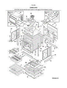 Lower Oven parts for Kenmore Wall Oven 790.49609316 (79049609316, 790 49609316) from AppliancePartsPros.com