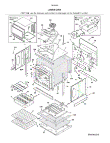 Lower Oven parts for Kenmore Wall Oven 790.49609317 (79049609317, 790 49609317) from AppliancePartsPros.com